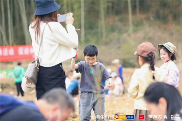 “浇”出一个新朋友，这个植树节天猫生鲜给露营换了个新姿势